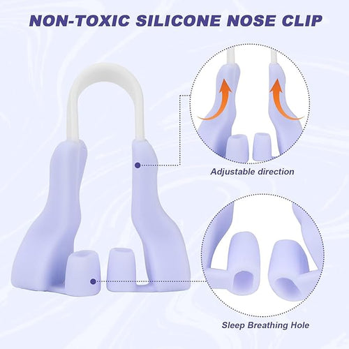 Pince-nez de levage orthopédique رافع لتشكيل الانف، فرد الانف بدون الم لرفع وتشكيل الانف، مصنوع من السيليكون الناعم للنساء والرجال